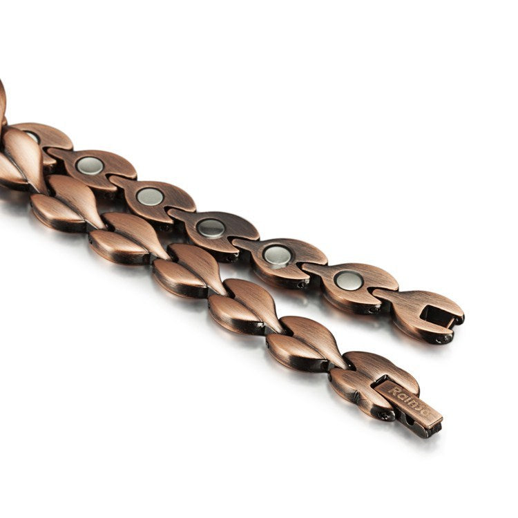 Strong magnetic leaf maple leaf bracelet